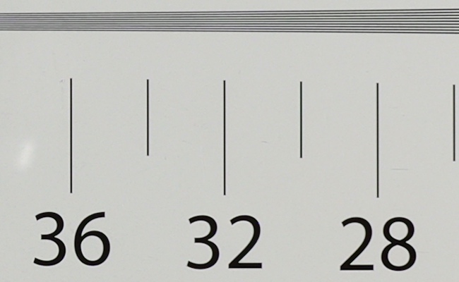 Panasonic Lumix S 18 mm f/1.8 - Rozdzielczo�� obrazu