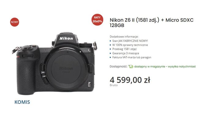 Sprz�t fotograficzny jako prezent na �wi�ta w e-oko