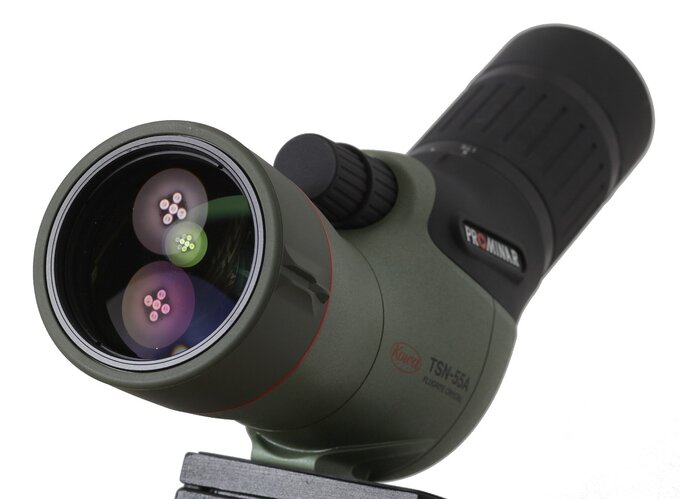 Recenzja lunety Kowa TSN-55A  - W�asno�ci optyczne