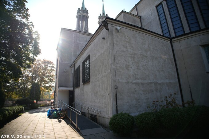 Sigma C 20-200 mm f/3.5-6.3 DG - Odblaski