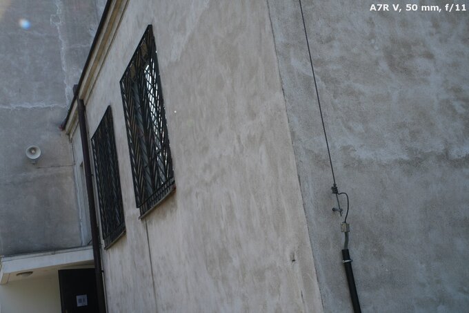 Sigma C 20-200 mm f/3.5-6.3 DG - Odblaski