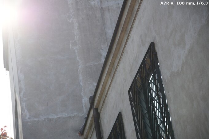 Sigma C 20-200 mm f/3.5-6.3 DG - Odblaski