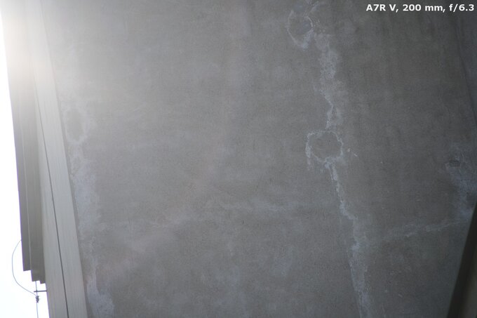 Sigma C 20-200 mm f/3.5-6.3 DG - Odblaski