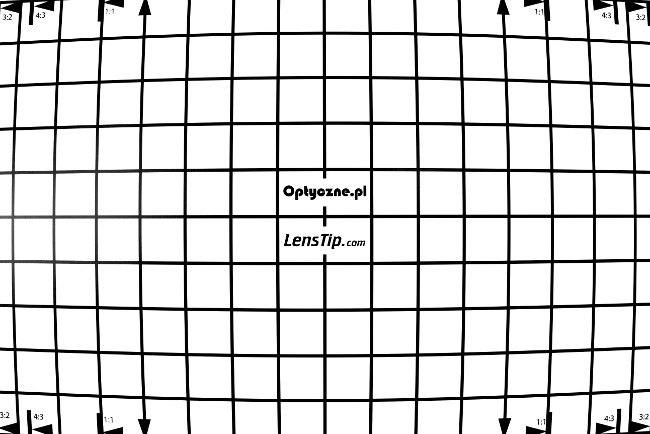 Sigma C 20-200 mm f/3.5-6.3 DG - Dystorsja i pole widzenia