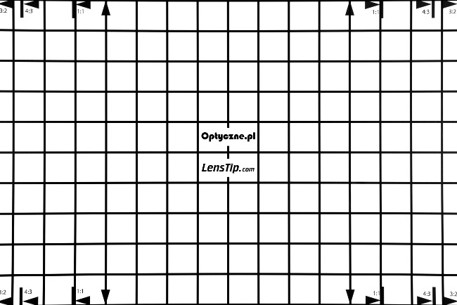 Sigma C 20-200 mm f/3.5-6.3 DG - Dystorsja i pole widzenia
