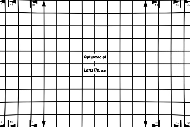 Sigma C 20-200 mm f/3.5-6.3 DG - Dystorsja i pole widzenia