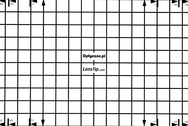 Sigma C 20-200 mm f/3.5-6.3 DG - Dystorsja i pole widzenia