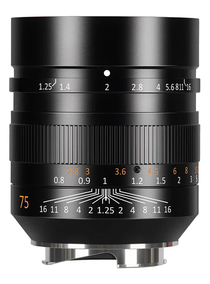 7Artisans M 75 mm f/1.25 II