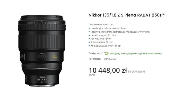 Zimowy rabat Nikon - ostatnie dni promocji w e-oko