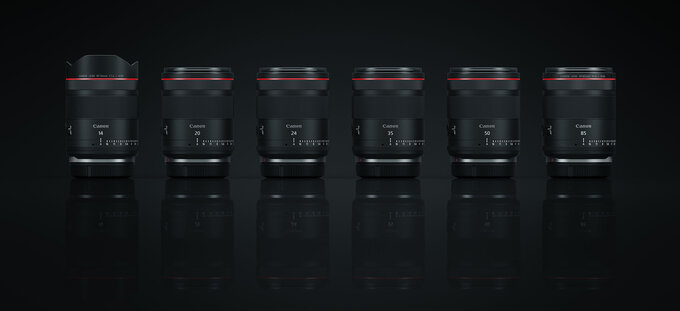 Nowe obiektywy Canon RF