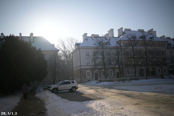 Nikon Nikkor Z 35 mm f/1.2 S - Odblaski