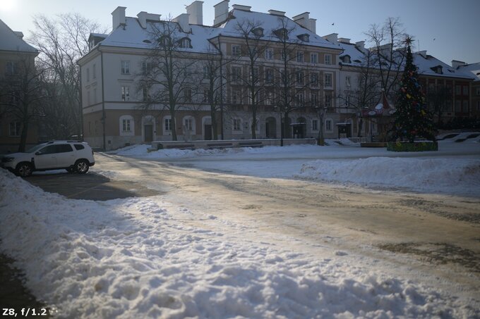 Nikon Nikkor Z 35 mm f/1.2 S - Odblaski