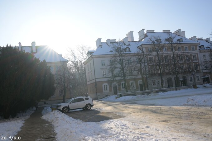 Nikon Nikkor Z 35 mm f/1.2 S - Odblaski