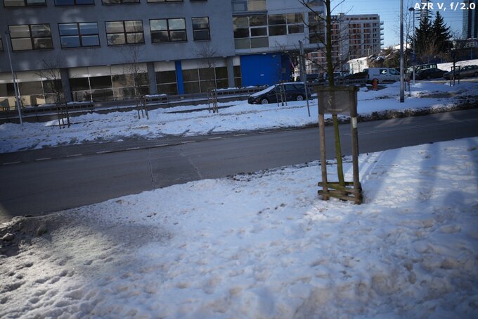 Voigtlander Apo Lanthar 28 mm f/2 Aspherical - Odblaski