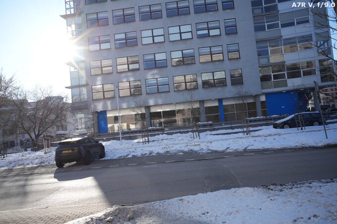 Voigtlander Apo Lanthar 28 mm f/2 Aspherical - Odblaski