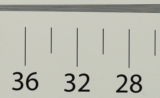 Voigtlander Apo Lanthar 28 mm f/2 Aspherical - Rozdzielczo�� obrazu