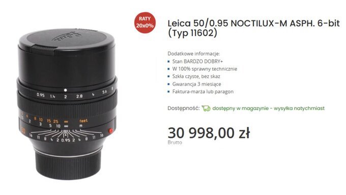 Optyka Leica dost�pna w komisie e-oko