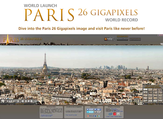 Rekordowa panorama Pary�a