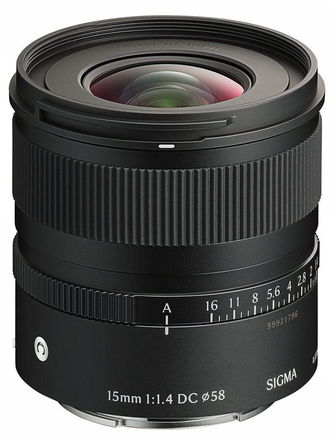 Sigma 15 mm f/1.4 DC Contemporary Sigma 15 mm f/1.4 DC Contemporary