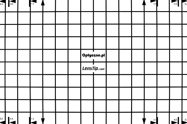 Sigma A 35 mm f/1.2 DG II - Dystorsja i pole widzenia