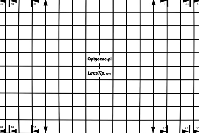 Sigma A 35 mm f/1.2 DG II - Dystorsja i pole widzenia