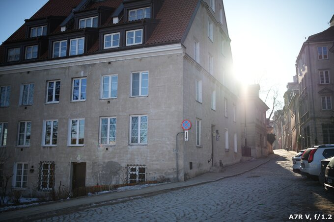 Sigma A 35 mm f/1.2 DG II - Odblaski