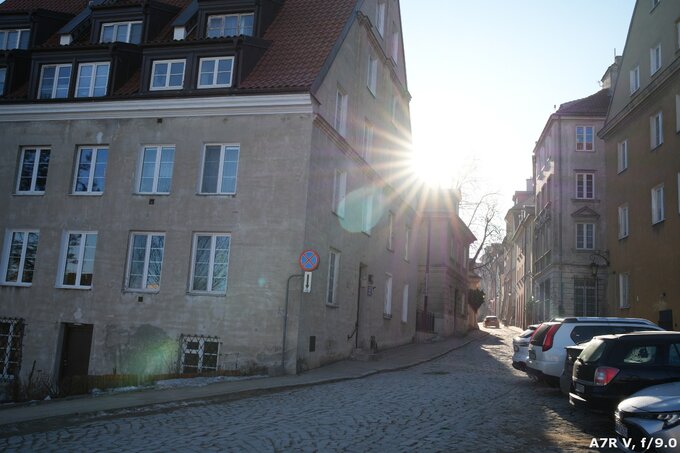 Sigma A 35 mm f/1.2 DG II - Odblaski