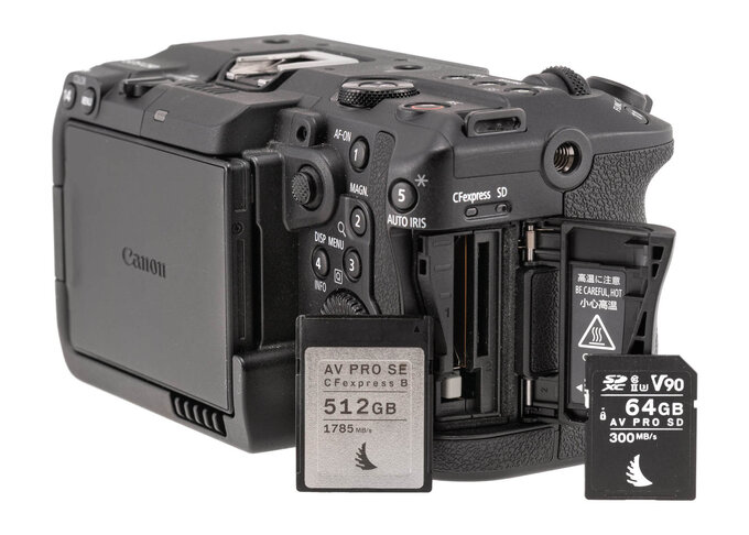 Canon EOS C50 - test kamery - Budowa i ergonomia