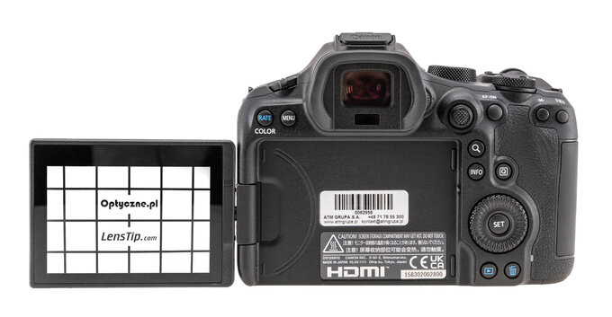 Canon EOS R6 Mark III - test trybu filmowego - Budowa i ergonomia