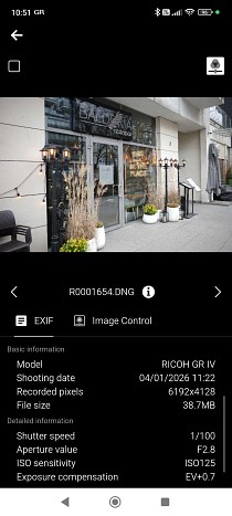 Ricoh GR IV - U�ytkowanie i ergonomia