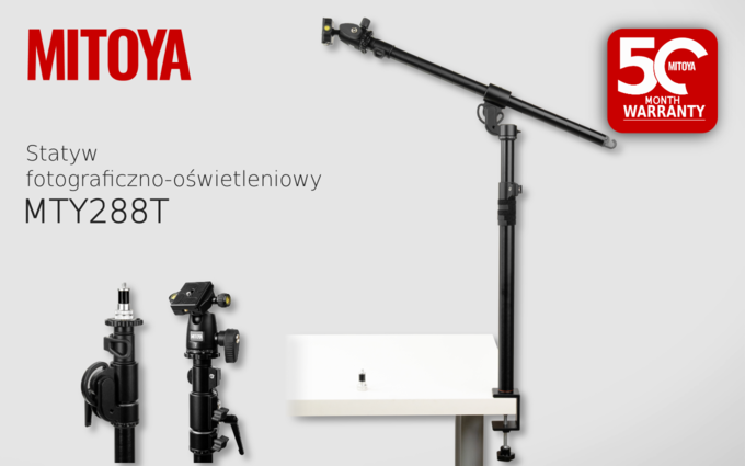 Nowe statywy Mitoya