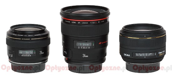 Canon EF 24 mm f/1.4L II USM - Budowa i jako wykonania