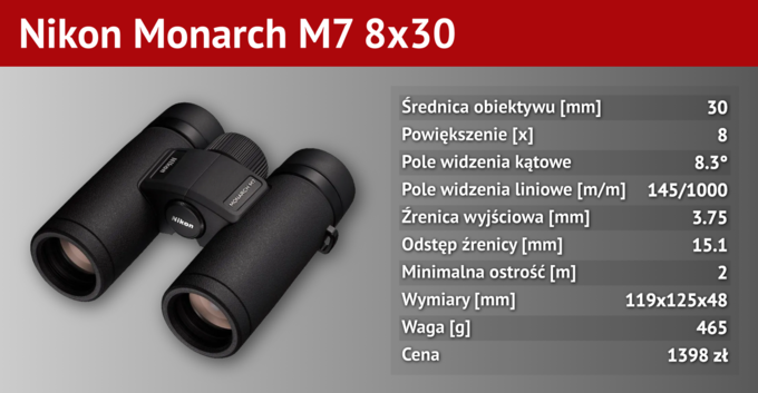Pierwsza lornetka dla dziecka - edycja 2026 - Nikon Monarch M7 8x30 Pierwsza lornetka dla dziecka - edycja 2026 - Nikon Monarch M7 8x30