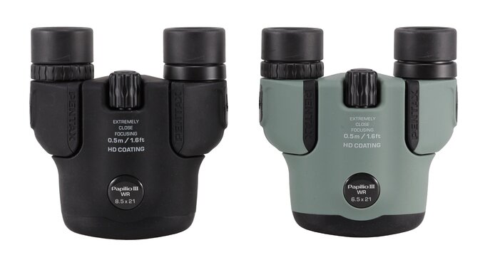 Pentax Papilio III - ma�a lornetka dla ka�dego - Pentax Papilio III 6.5x21 WR i 8.5x21 WR