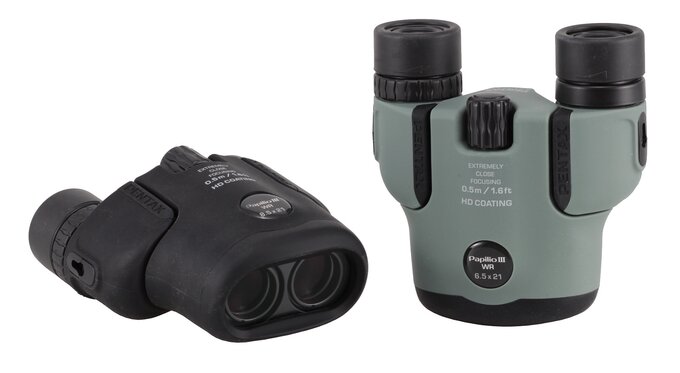 Pentax Papilio III - ma�a lornetka dla ka�dego - Pentax Papilio III 6.5x21 WR i 8.5x21 WR