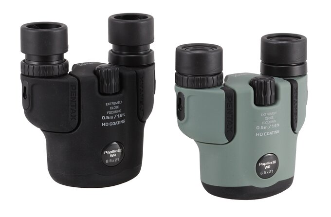 Pentax Papilio III - ma�a lornetka dla ka�dego - Pentax Papilio III 6.5x21 WR i 8.5x21 WR