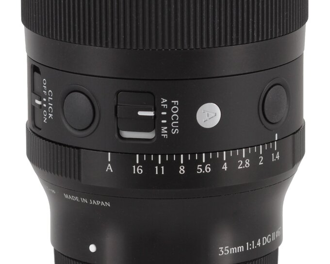 Sigma A 35 mm f/1.4 DG II - Budowa i jakość wykonania Sigma A 35 mm f/1.4 DG II - Budowa i jakość wykonania