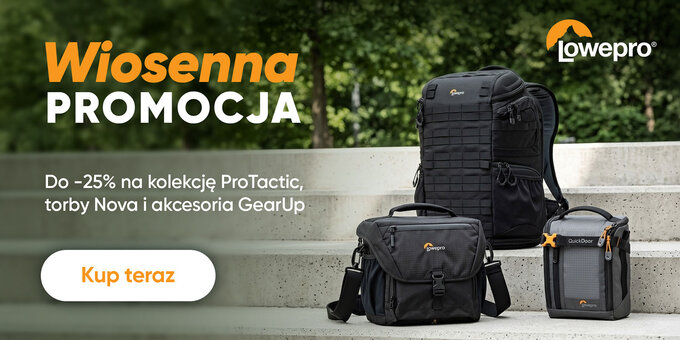 Wiosenne promocje Manfrotto i Lowepro