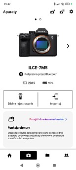 Sony A7 V - Użytkowanie i ergonomia Sony A7 V - Użytkowanie i ergonomia