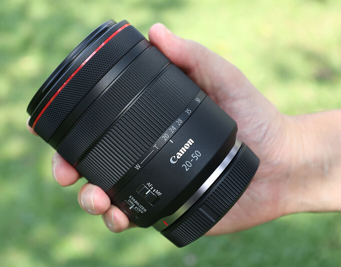Canon EOS R6 V i Canon RF 20-50 mm f/4L IS USM PZ