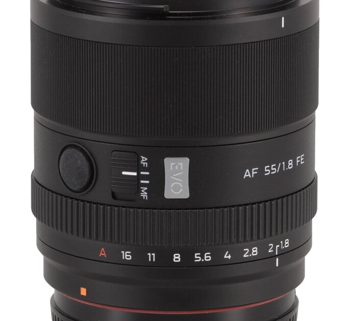 Viltrox AF 55 mm f/1.8 EVO - Budowa i jakość wykonania Viltrox AF 55 mm f/1.8 EVO - Budowa i jakość wykonania