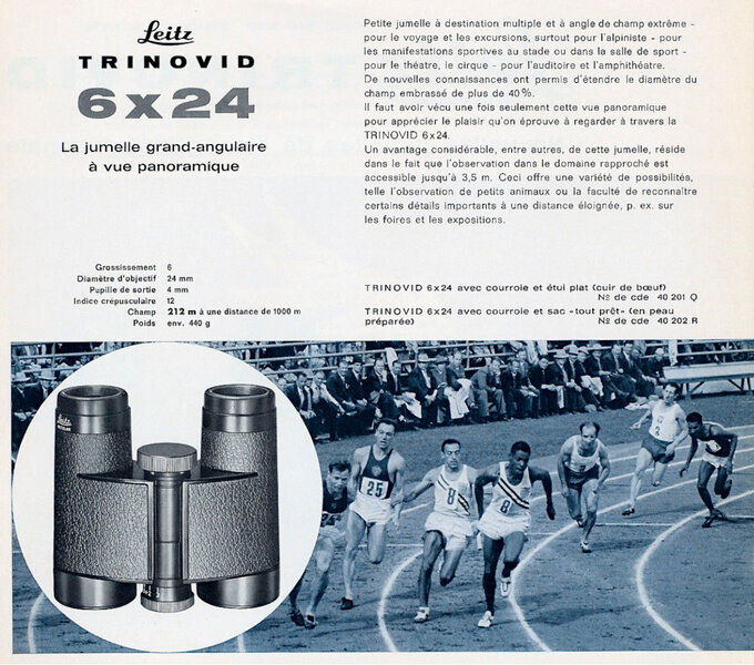 Legendarne lornetki - Leitz Trinovid 6x24 - Leitz Trinovid 6x24