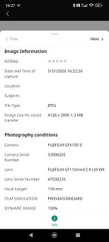 Fujifilm GFX 100 II - U�ytkowanie i ergonomia