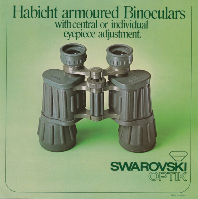 Legendarne lornetki - Swarovski Habicht 8x30 - Lata 1962-1983
