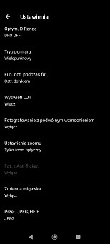 Sony A7R VI - U�ytkowanie i ergonomia