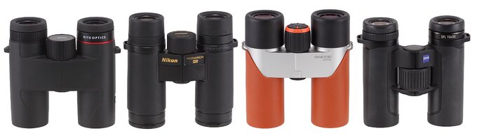 Pojedynek na szczycie klasy 10x30 - Kite Lynx HD+ vs Nikon Monarch HG vs Swarovski CL Companion III vs Zeiss SFL Pojedynek na szczycie klasy 10x30 - Kite Lynx HD+ vs Nikon Monarch HG vs Swarovski CL Companion III vs Zeiss SFL