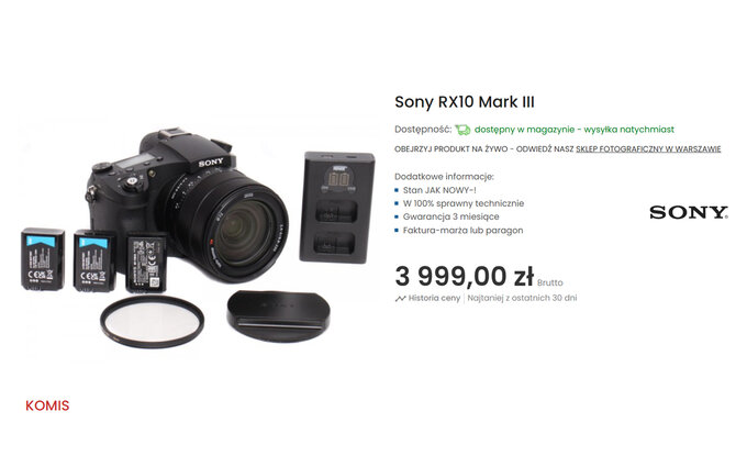 Fotograficzne perełki w komisie e-oko Fotograficzne perełki w komisie e-oko
