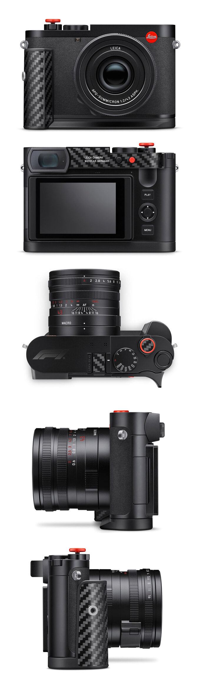 Leica Q3 43 Formula 1 Edition Leica Q3 43 Formula 1 Edition