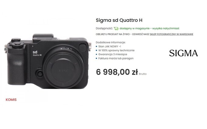 Fotograficzne nowości w komisie e-oko Fotograficzne nowości w komisie e-oko