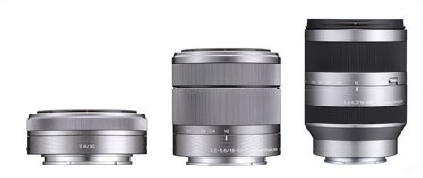 Trzy nowe obiektywy do bezlusterkowcw Sony NEX
